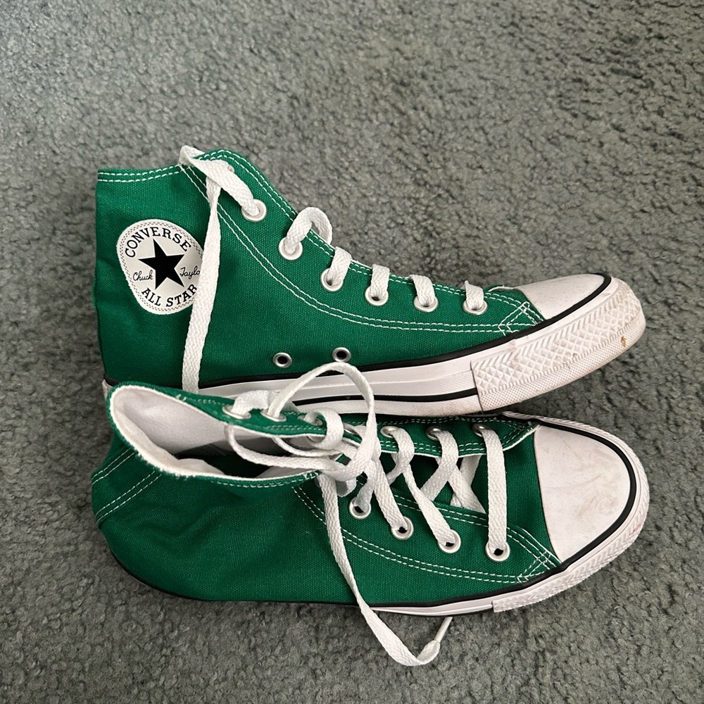 Converse High-Top Sneakers - Green